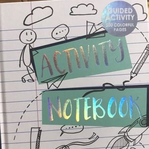 Markings CR GIBSON  200 pg Activity book MJ120A-3A trivia, puzzles ,games  NEW